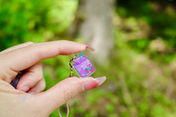 Strawberry Milk Phone Charm