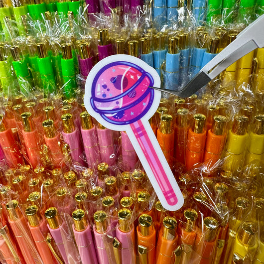 Lollipop Vinyl Sticker