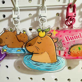 Capybara Keychain