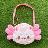 Axolotl Plushie Bag