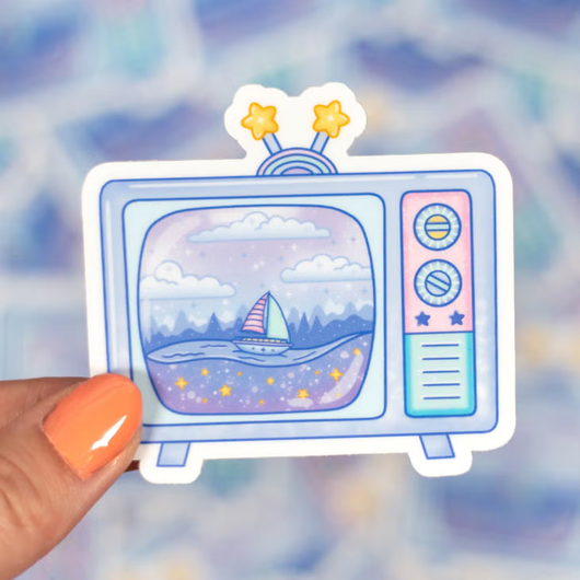 Television Sticker