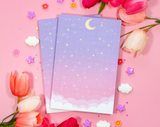 Starry Clouds Notepad