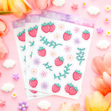 Strawberries Sticker Sheet