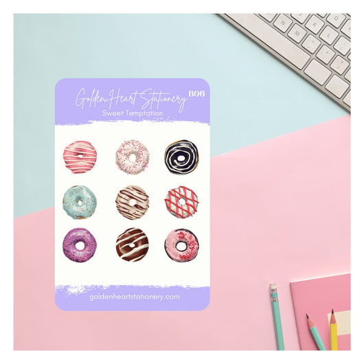 Sweet Temptation Sticker Sheet