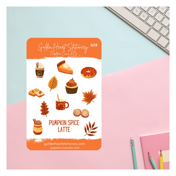 Pumpkin Lover Sticker Sheet